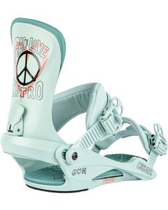 Nitro Snowboard Bindung COSMIC PEACE LOVE NITRO Damen 2024