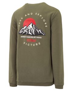 Picture Pullover MT Hood Dark Army Green Herren 2020