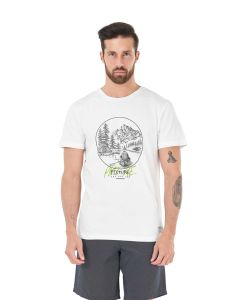 Picture T-Shirt RIVER A White Herren 2019