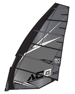 Point 7 Windsurf Segel AC-0  RACING NO CAM Smoke grey 2024