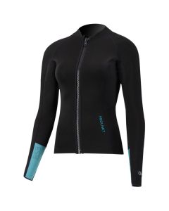 Pro Limit Neo-/ Thermotop Womens Fire Neoprene Top Front Zip Long Sleeve 2Mm 2 Black 2024