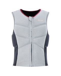 Pro Limit Prallschutz Weste Womens Oxygen Vest Half Padded Front Zip Grey/Black/Wine 2024