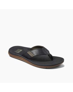 Reef Zehentrenner SANTA ANA/MENS SANDALS/Synthetic over 90 BLACK Herren 2023