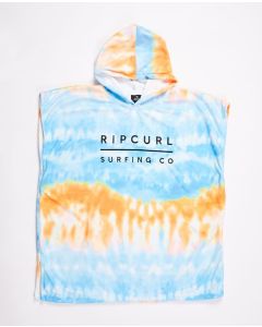 Rip Curl Poncho HOODED PRINT TOWEL - BOY  - 1651-BLUE/WHITE  2022