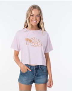 Rip Curl T-Shirt PARADISE COVE TEE  LILAC  Damen 2020