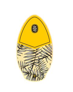 Skim One Skimboard 100cm Palmaui Gelb Schwarz - 2024