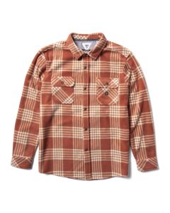 Vissla Hemd Eco-Zy LS Polar Flannel BNR-Barn Red Herren 2023