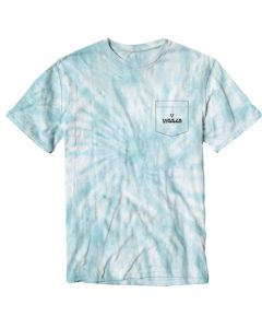 Vissla T-Shirt Easy Beaks Tie Dye PKT Tee PCB - Pacific Blue Herren 2022