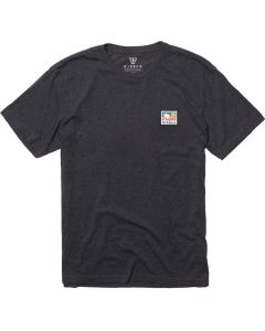 Vissla T-Shirt Horizon Tee-BLH Black Heather Herren 2022