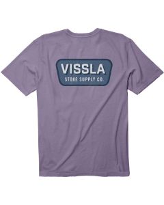 Vissla T-Shirt Supply Co. SS PKT Tee-DLI DUSTY LILAC Herren 2022