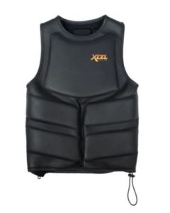 Xcel Prallschutzweste Impact Vest   Black  2024