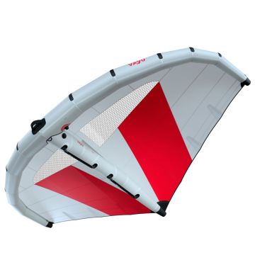 VAYU Surf Wing Aura V2 White / Red 2024 Wing Foilen 1