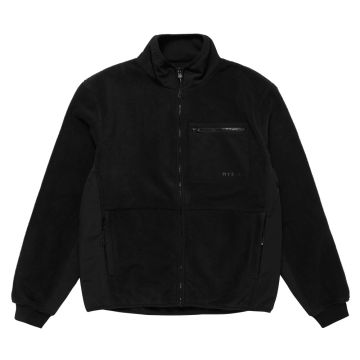 Mystic Pullover DTS Fleece Zip Thru Sweat 900-Black Herren 2024 Sweater 1