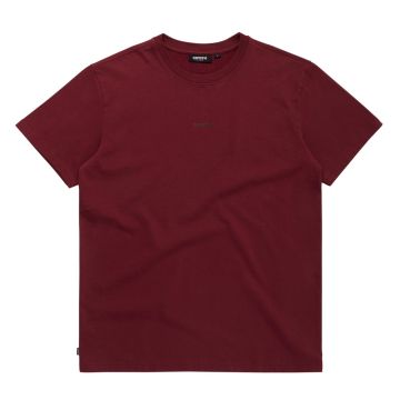 Mystic T-Shirt The Staple Tee 321-Red Wine Herren 2024 T-Shirts 1