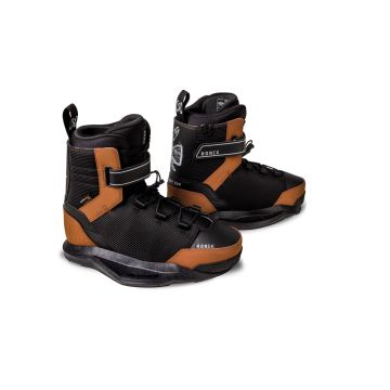 Ronix Wakeboard Boots Diplomat EXP Boot w/Walk Liner Brown 2024 Wakeboarden 1