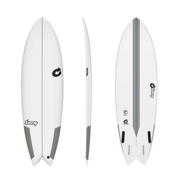 Torq Surfboard Wellenreiter TEC Fish White (co) Boards 1