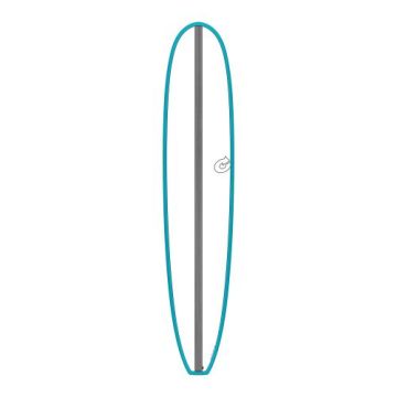 Torq Wellenreiter Epoxy TET CS Long Carbon Teal 2024 Surfboards 1