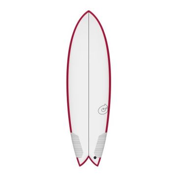 Torq Wellenreiter TEC BigBoy Fish Rail Rot 2024 Surfboards 1