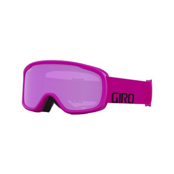Giro Goggles Cruz bright pink wordmark amber pink 2023 Goggles 1