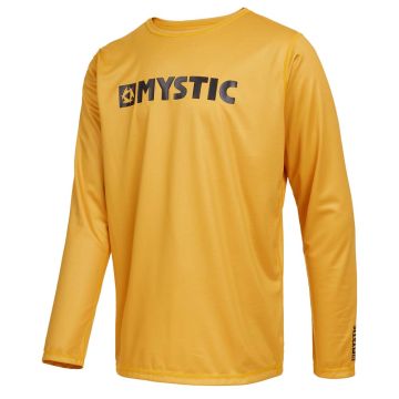 Mystic UV-Shirt Star LS Quickdry 775-Mustard 2024 Tops, Lycras, Rashvests 1