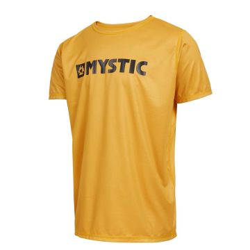 Mystic UV-Shirt Star SS Quickdry 775-Mustard 2024 Tops, Lycras, Rashvests 1