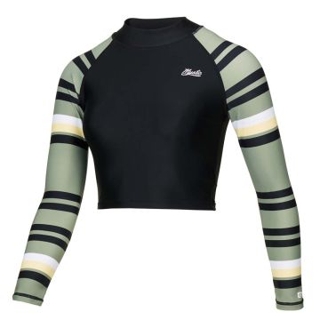 Mystic UV-Shirt Jayde LS Crop Rash Vest 640-Olive Green 2022 Neopren 1