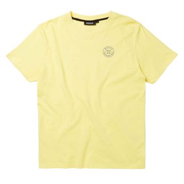 Mystic T-Shirt Boarding 251-Pastel Yellow Herren 2022 Männer 1