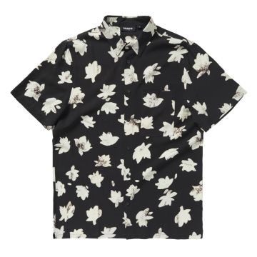 Mystic Hemd Bloom Shirt 900-Black 2023 Männer 1