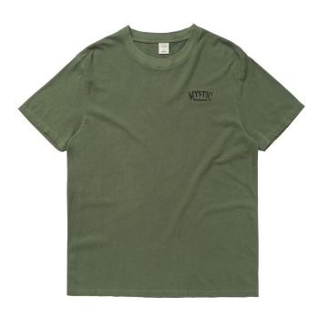 Mystic T-Shirt Ethos Tee 643-Dark Olive 2023 Männer 1
