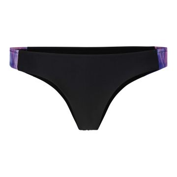 Mystic Bikini Zipped Bikini Bottom 900-Black 2021 Fashion 1