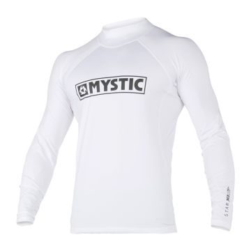 Mystic UV-Shirt Rashvest Star L/S Rashvest Junior 100-White 2024 Tops, Lycras, Rashvests 1