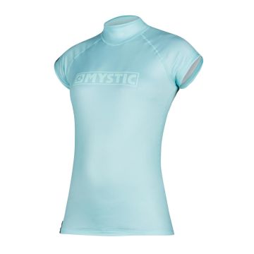 Mystic UV Shirt Star S/S Rashvest Women 653 Mist Mint 2021 Tops, Lycras, Rashvests 1