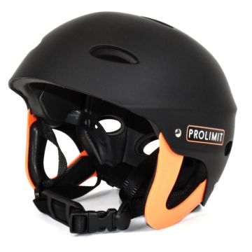 Pro Limit Wassersport Helm PL Watersport Helmet Adjustable Black/Orange Windsurfen 1