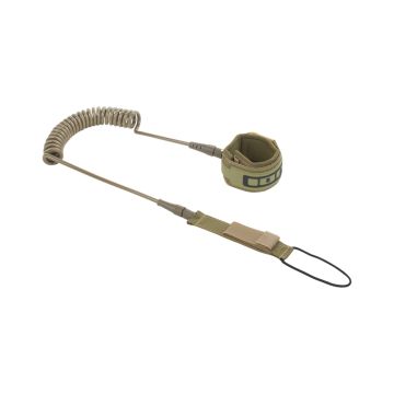 ION SUP Surf Leash Tec Leash coiled olive 2020 SUP Zubehör 1