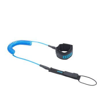 ION SUP Leash SUP_Core Leash coiled blue 2024 SUP Zubehör 1