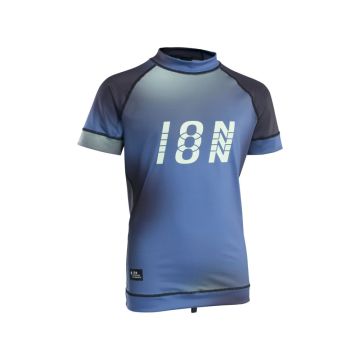 ION UV-Shirt Capture Rashguard SS boys 011 blue-gradient 2023 Neopren 1