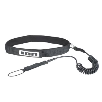 ION Wing Leash Wing/SUP Leash Core Coiled Hip black 2024 Leashes 1