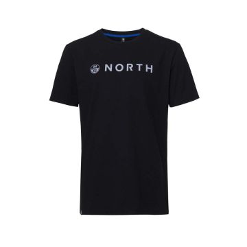 North Sails T-Shirt Brand Tee 900-Black 2022 Männer 1