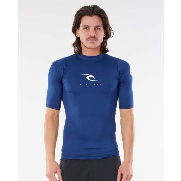 Rip Curl UV Shirt CORPS SSL UV 70-BLUE 2022 Tops, Lycras, Rashvests 1