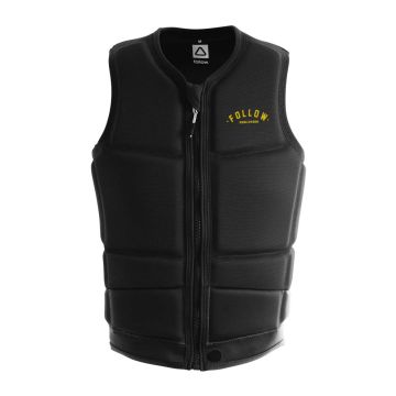 Follow Wakeboard Weste Division Impact Vest Black 2022 Wakeboarden 1