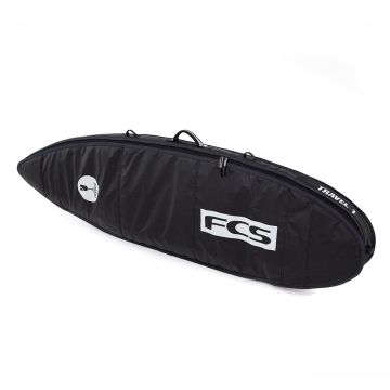 FCS Boardbag Travel 1 Fun Board 6'3" Black/Grey 2023 Bags 1
