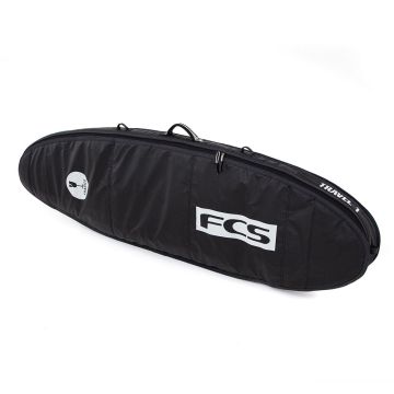 FCS Boardbag Travel 1 Long Board Black/Grey (co) Bags 1