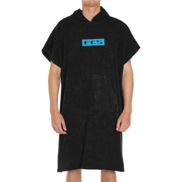 FCS Poncho Towel Poncho Black/Army Camo - (co) Accessoires 1