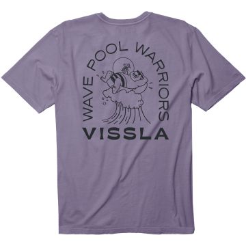 Vissla T-Shirt Wave Pool Warriors PKT Tee DLI-DUSTY LILAC 2021 Fashion 1
