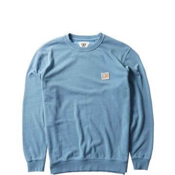 Vissla Pullover Solid Sets Eco Crew HBL-Heritage Blue 2022 Sweater 1