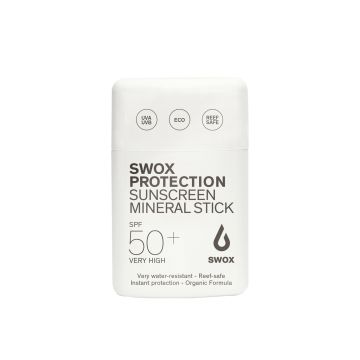 Swox Sonnenschutz Sunscreen Stick LSF 50 - 9,5g weiß (co) Pflegemittel & First Aid 1
