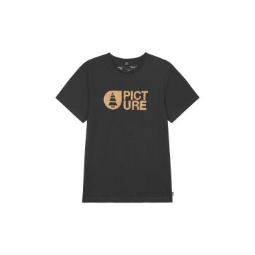 Picture T-Shirt BASEMENT CORK TEE B Black Herren 2023 T-Shirts 1