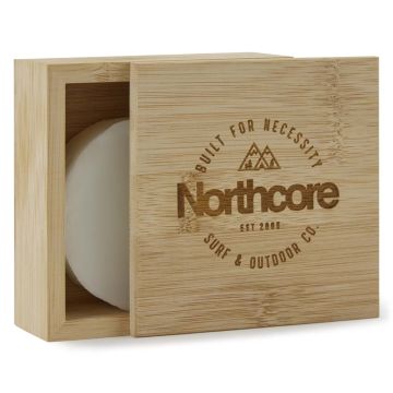 Northcore Wellenreiter Zubehör Northcore Bamboo Surf Wax Box (co) Wellenreiten 1