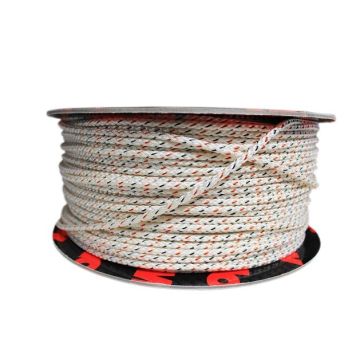 Unifiber Windsurf Zubehör Spare Part Premium Downhaul Rope 4 mm stark (Meterware) Weiß/Blau/Rot Windsurfen 1