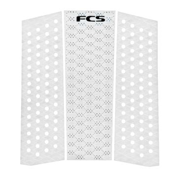 FCS Traction Pad T-3 Mid White - 2023 Pads 1
